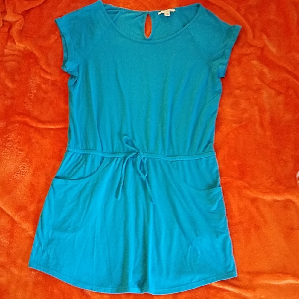 Electric blue tunic